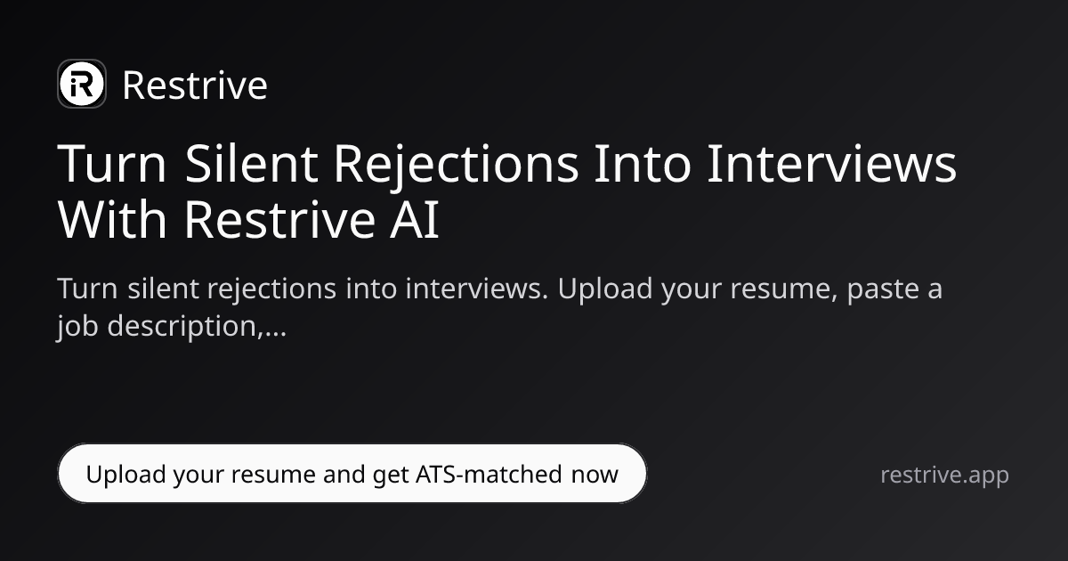 restrive screenshot 1